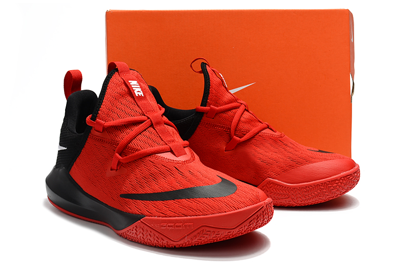 Nike Air Zoom Team II Red Black Shoes